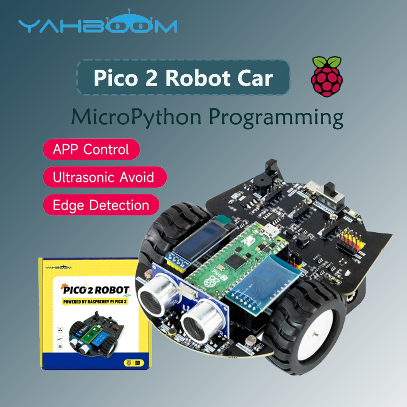 Diy Robot Electronics Kit - Yahboom Raspberry Pi Pico 2 Robot