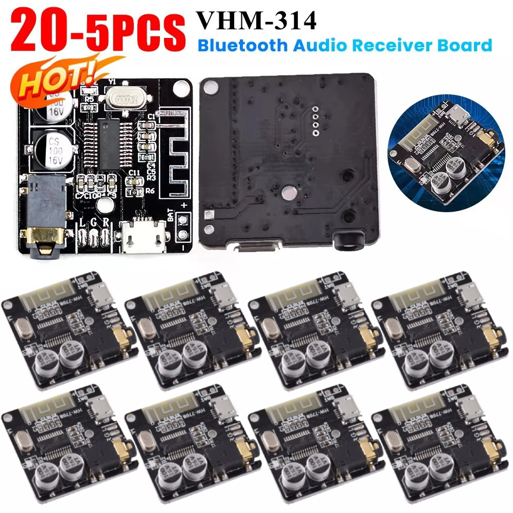 Diy Audio Electronics Kit - 5-20PCS VHM-314 DIY For Bluetooth Audio