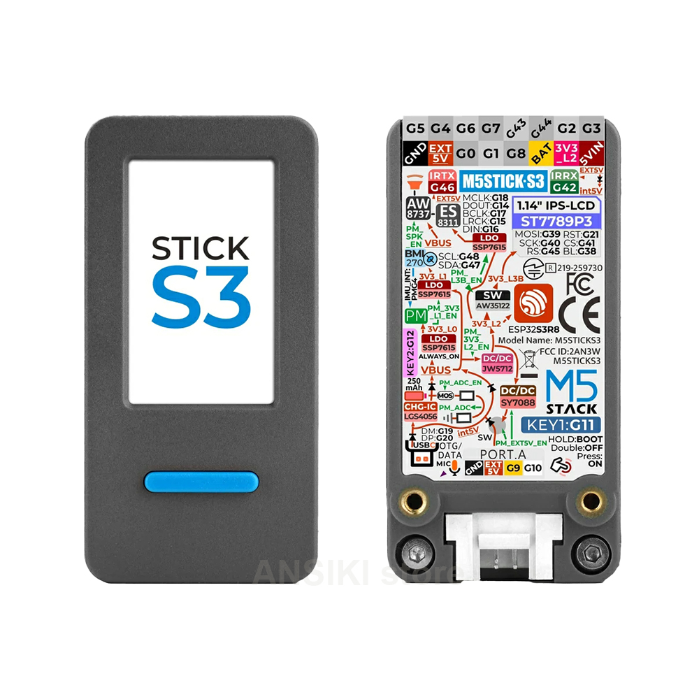 Diy Audio Electronics Kit - M5Stack M5StickS3 ESP32-S3 IoT Development Kit