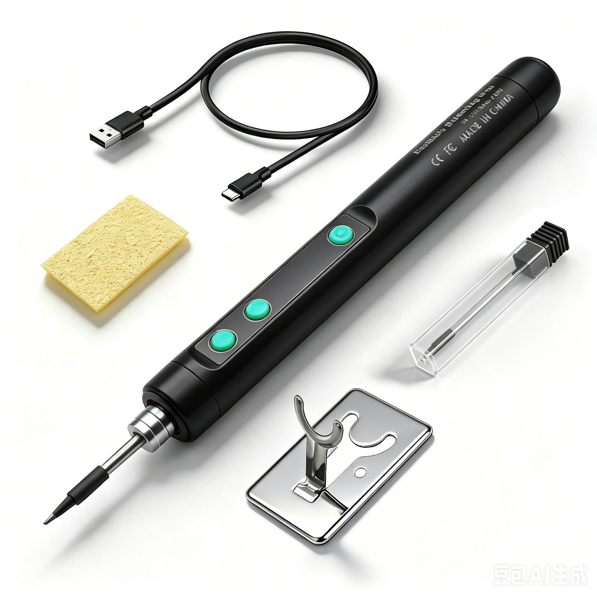Soldering Iron Kit - USB Rechargeable Digital Soldering Iron Kit