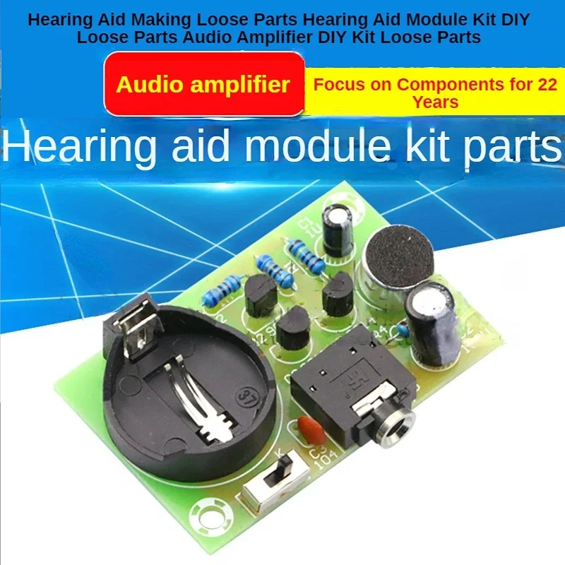 Diy Audio Electronics Kit - Hearing Aid Making Loose Parts Hearing