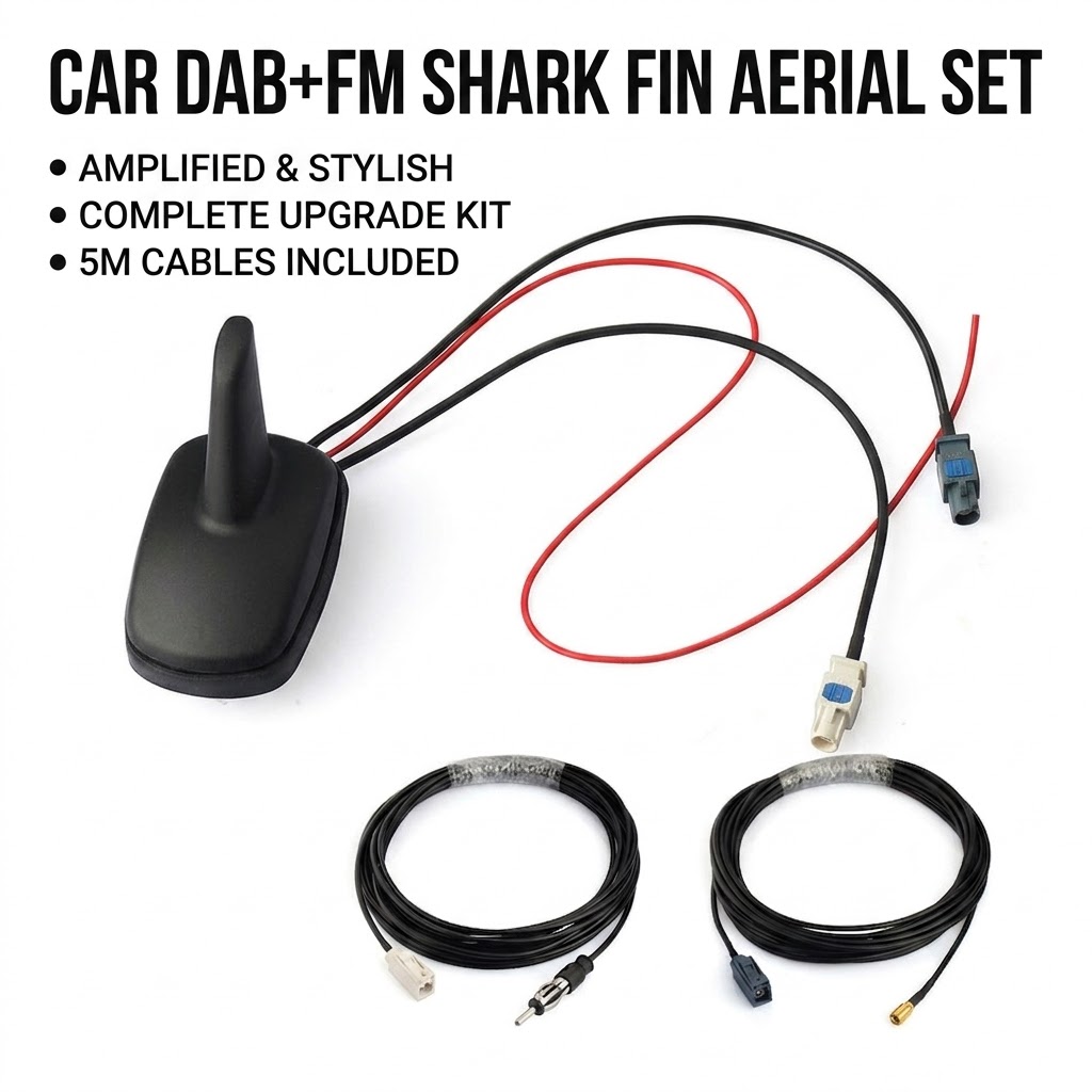 Diy Audio Electronics Kit - Eightwood Car DAB+FM Radio Stereo Amplified