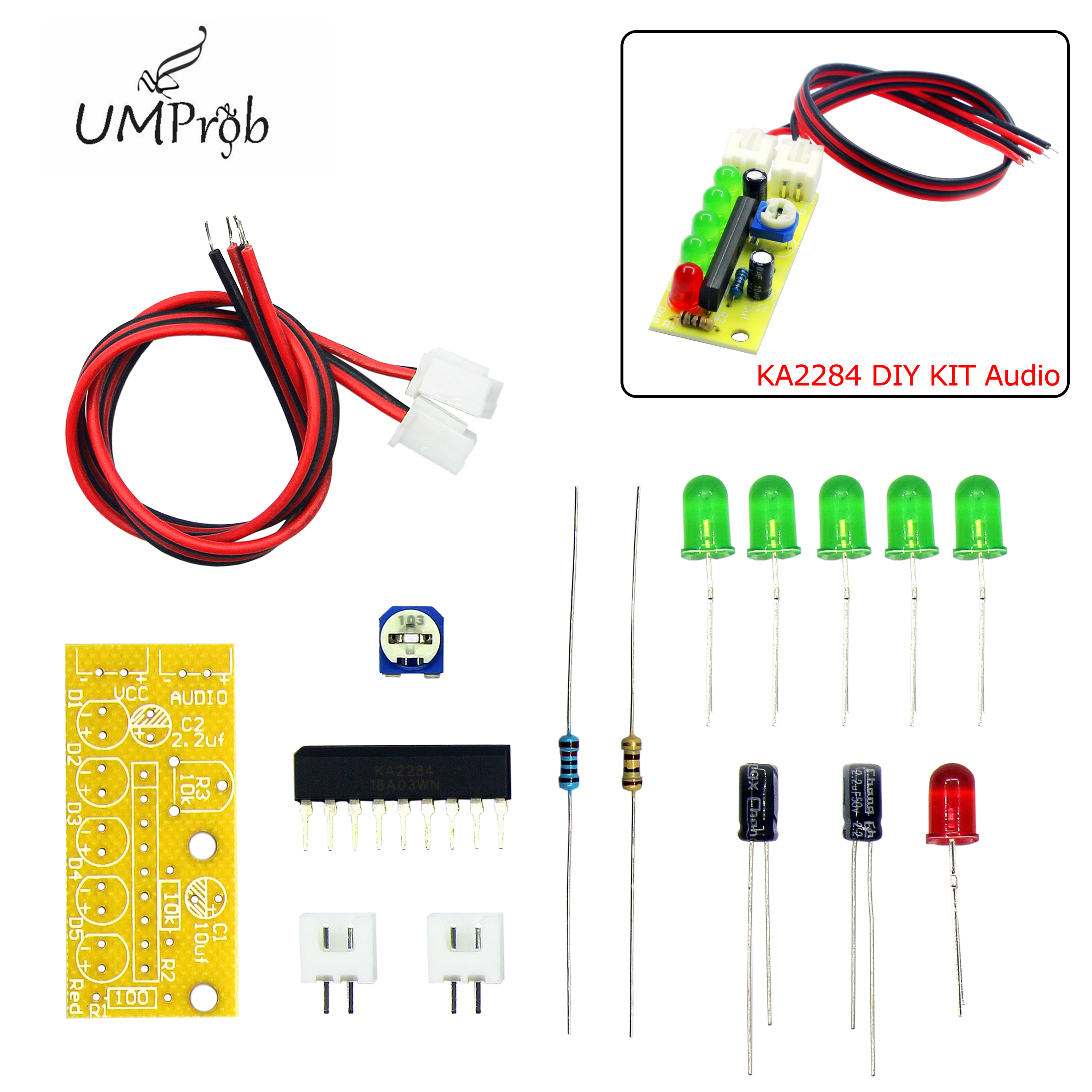 3.5-12V KA2284 DIY KIT Audio L - огляд і ціна Diy Audio Electronics Kit