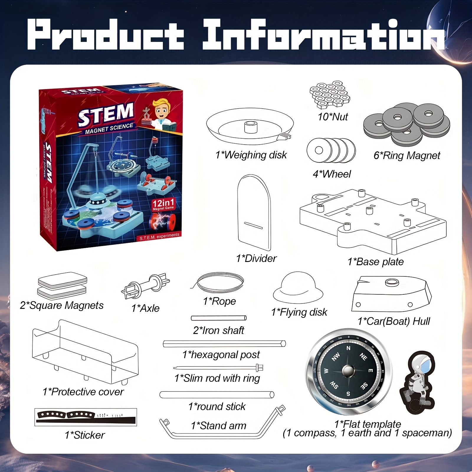 STEM Physics Kit – 12-in-1 Ant - огляд і ціна Diy Electronics For Kids
