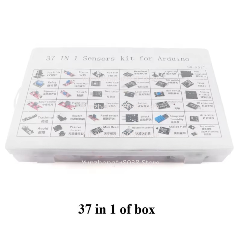 37-in-1 Sensor Kit for Arduino - огляд і ціна Diy Electronics Projects For Beginners