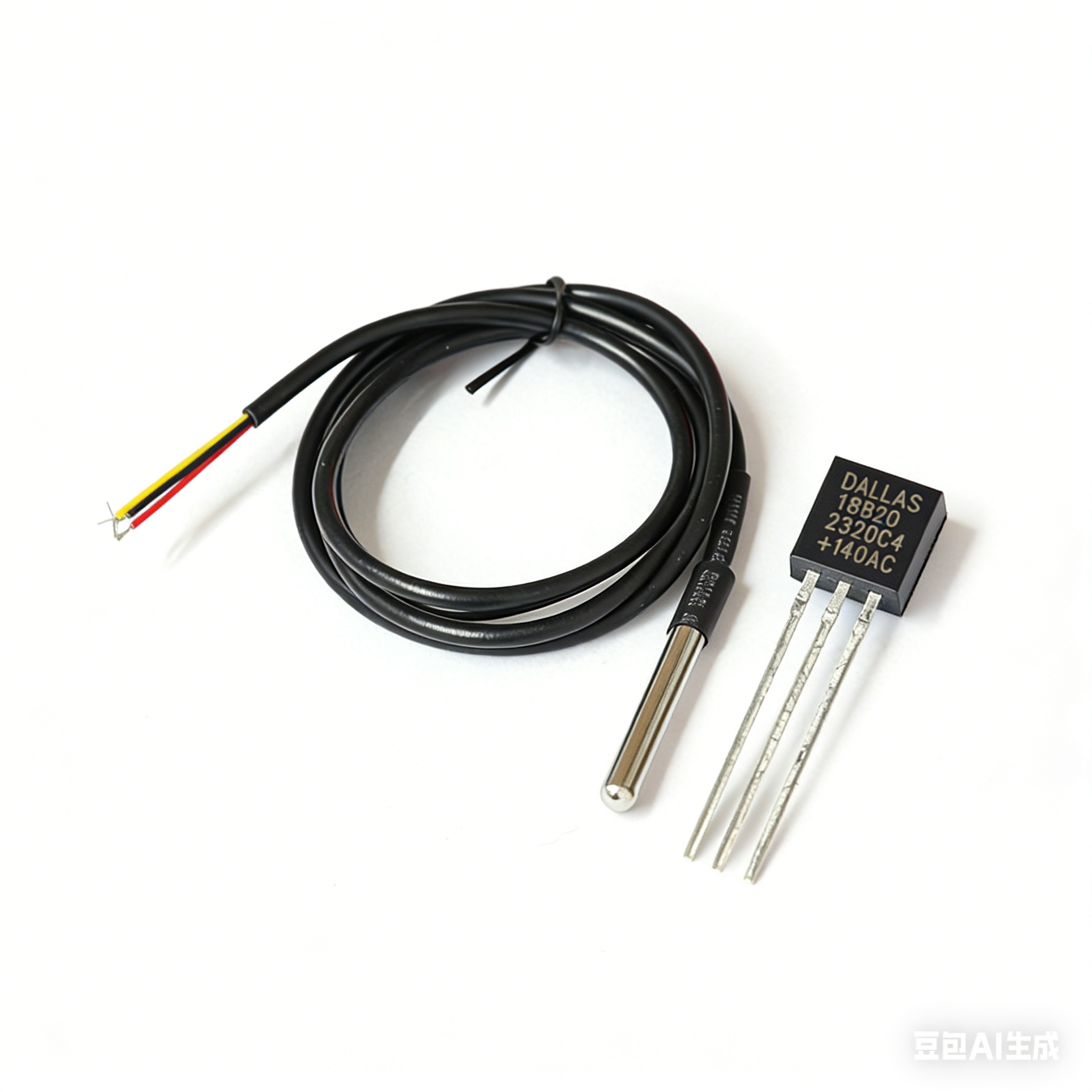 DS18B20 Waterproof Digital The - огляд і ціна Ds18B20 Temperature Sensor