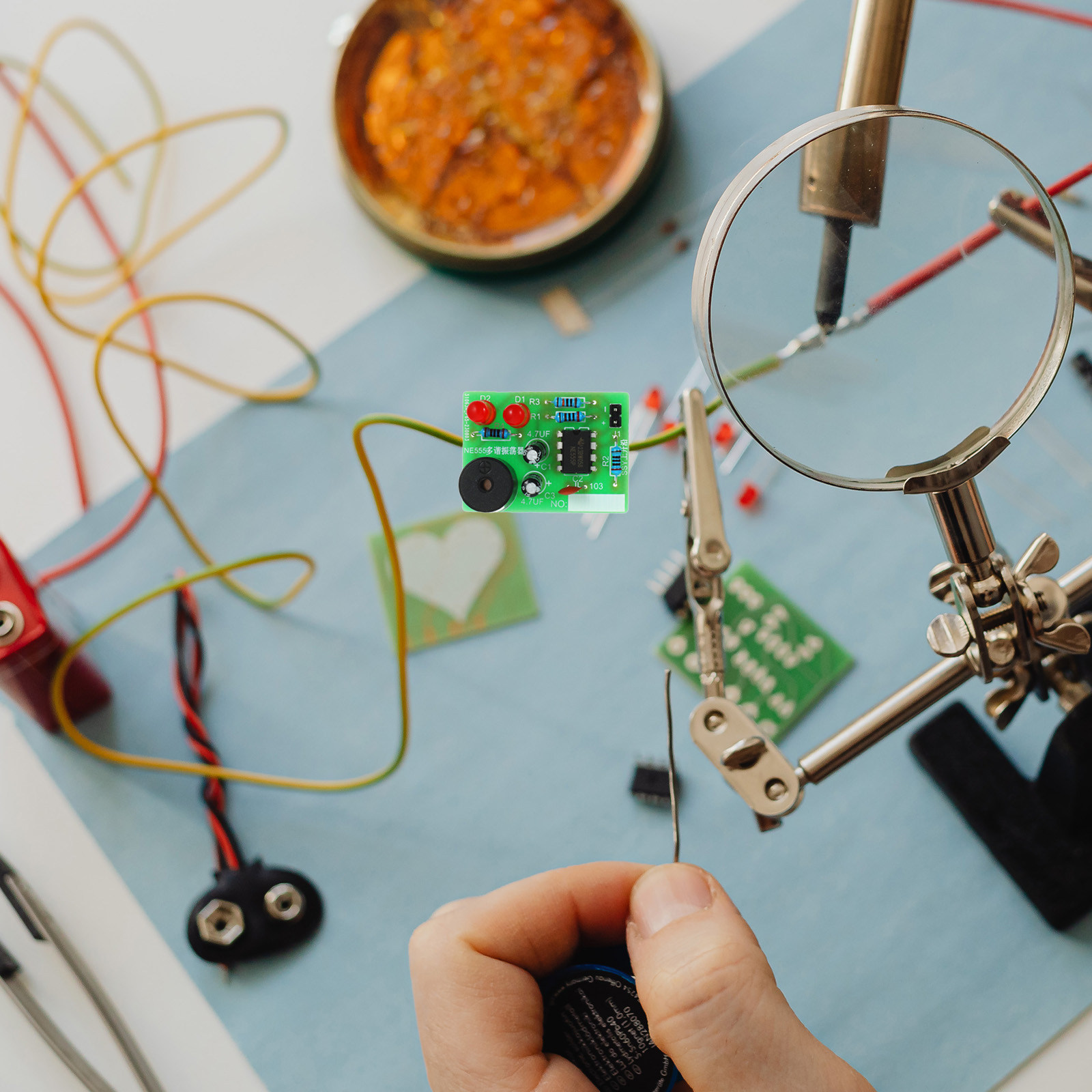5Set Soldering Training Kit We - огляд і ціна Diy Electronics Board