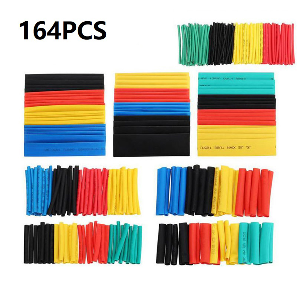 164pcs Heat Shrink Tube Kit Th - огляд і ціна Heat Shrink Tubing