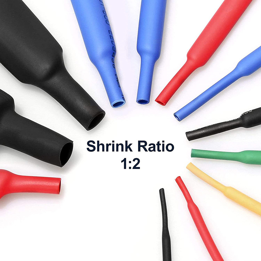 164pcs Heat Shrink Tube Kit Th - огляд і ціна Heat Shrink Tubing