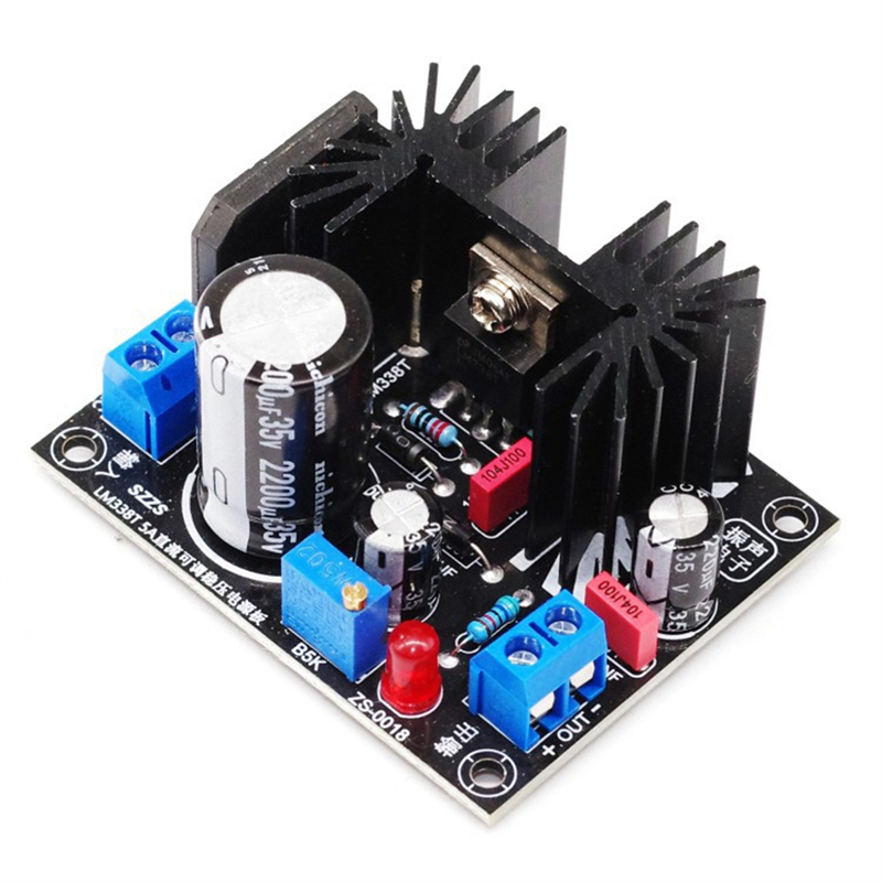 A13E-LM338 5A Output Filament  - огляд і ціна Diy Electronics Supplies