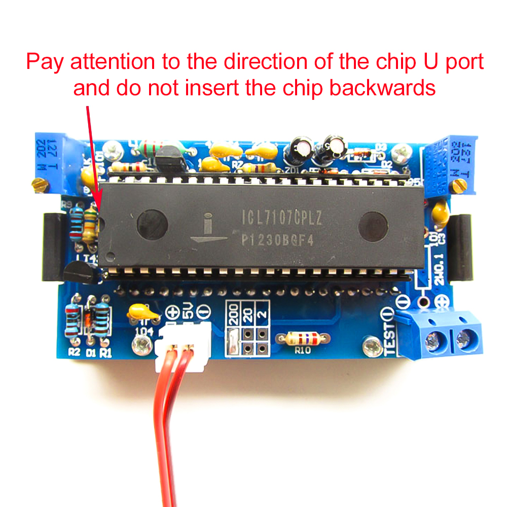 ICL7107 Voltmeter DIY Kit Part - огляд і ціна Diy Electronics For Kids