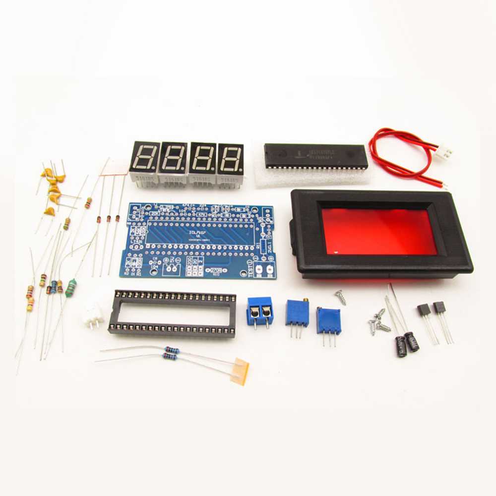 ICL7107 Voltmeter DIY Kit Part - огляд і ціна Diy Electronics For Kids