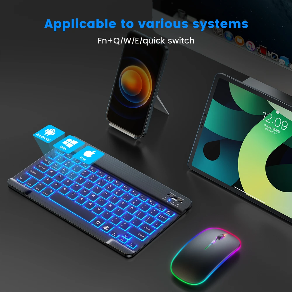 READ YYEAH RGB Backlit Bluetoo - огляд і ціна Diy Mouse Electronics