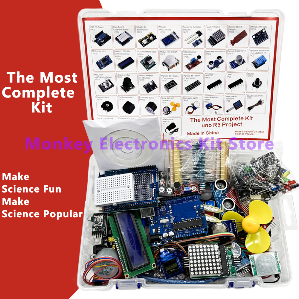 The Most Complete Kit for ardu - огляд і ціна Diy Electronics Projects For Beginners