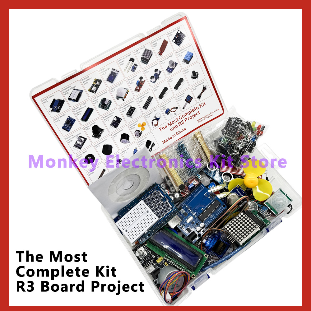 The Most Complete Kit for ardu - огляд і ціна Diy Electronics Projects For Beginners