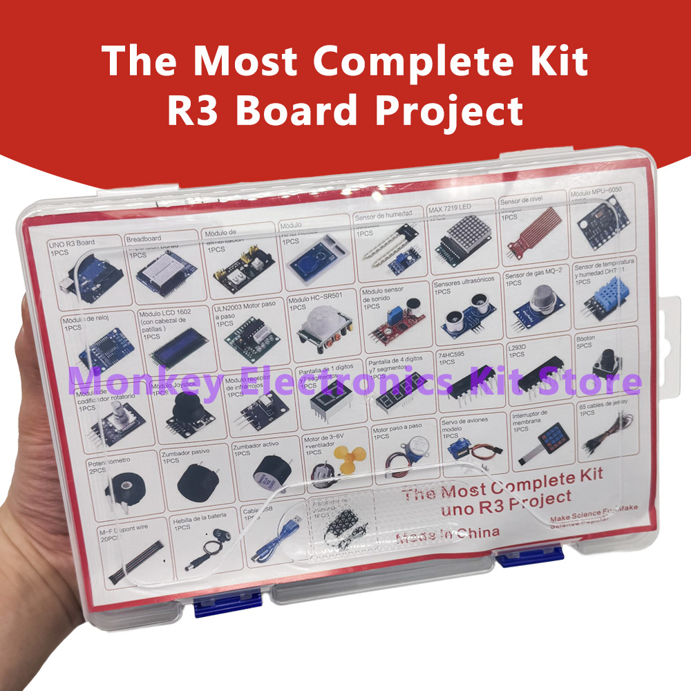 The Most Complete Kit for ardu - огляд і ціна Diy Electronics Projects For Beginners