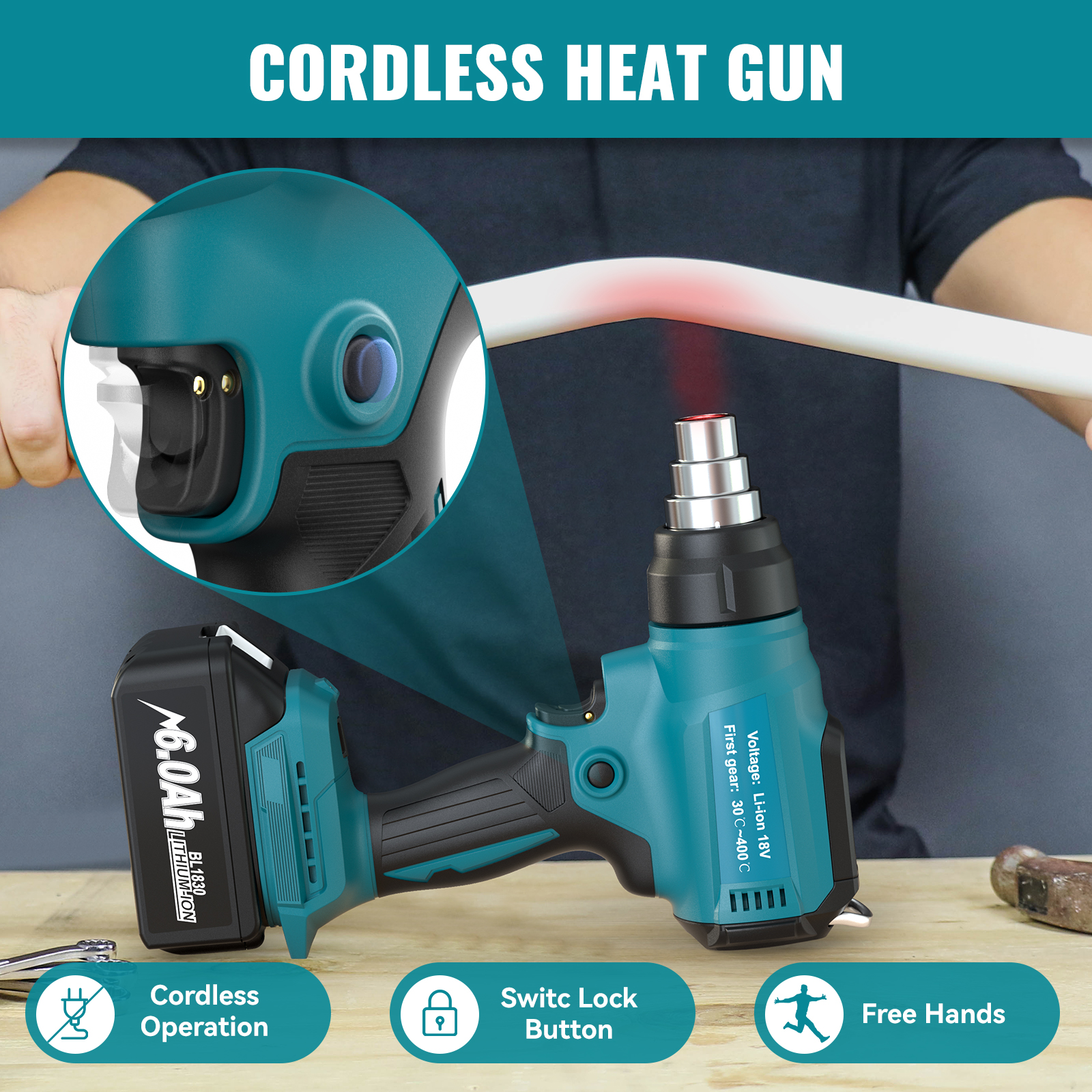For Makita 18V Battery Cordles - огляд і ціна Heat Shrink Tubing