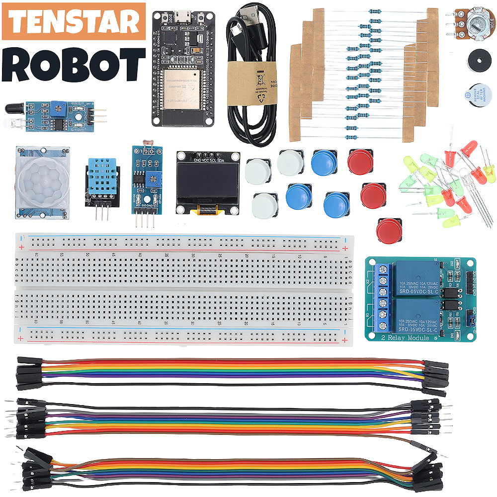 Basic Starter Kit for ESP32 ES - огляд і ціна Arduino Uno Starter Kit