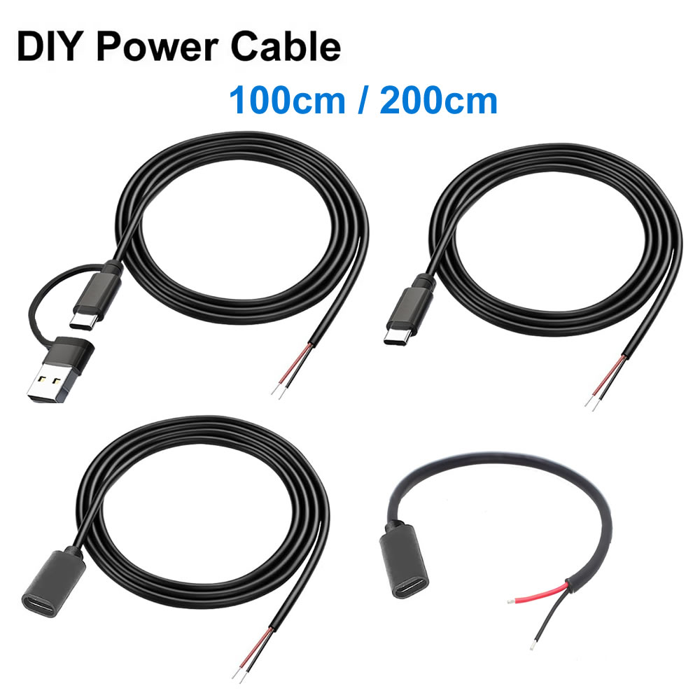 DC 2 Pin Power Cable USB and T - огляд і ціна Diy Robot Electronics Kit
