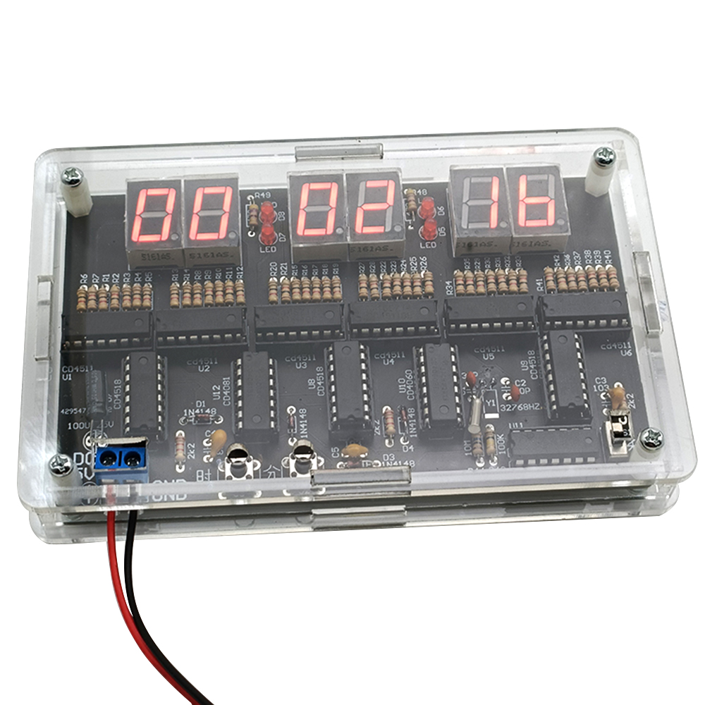 24-Hour Digital Clock DIY Sold - огляд і ціна Diy Electronics Projects For Beginners