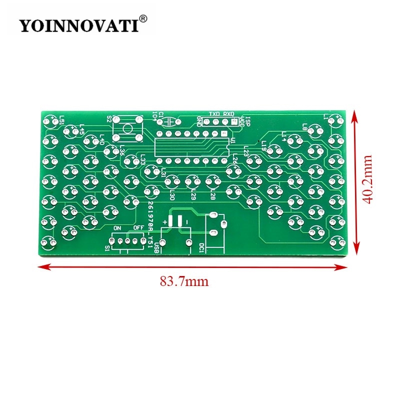 LED Hourglass Learning Kit - S - огляд і ціна Diy Electronics Projects For Beginners