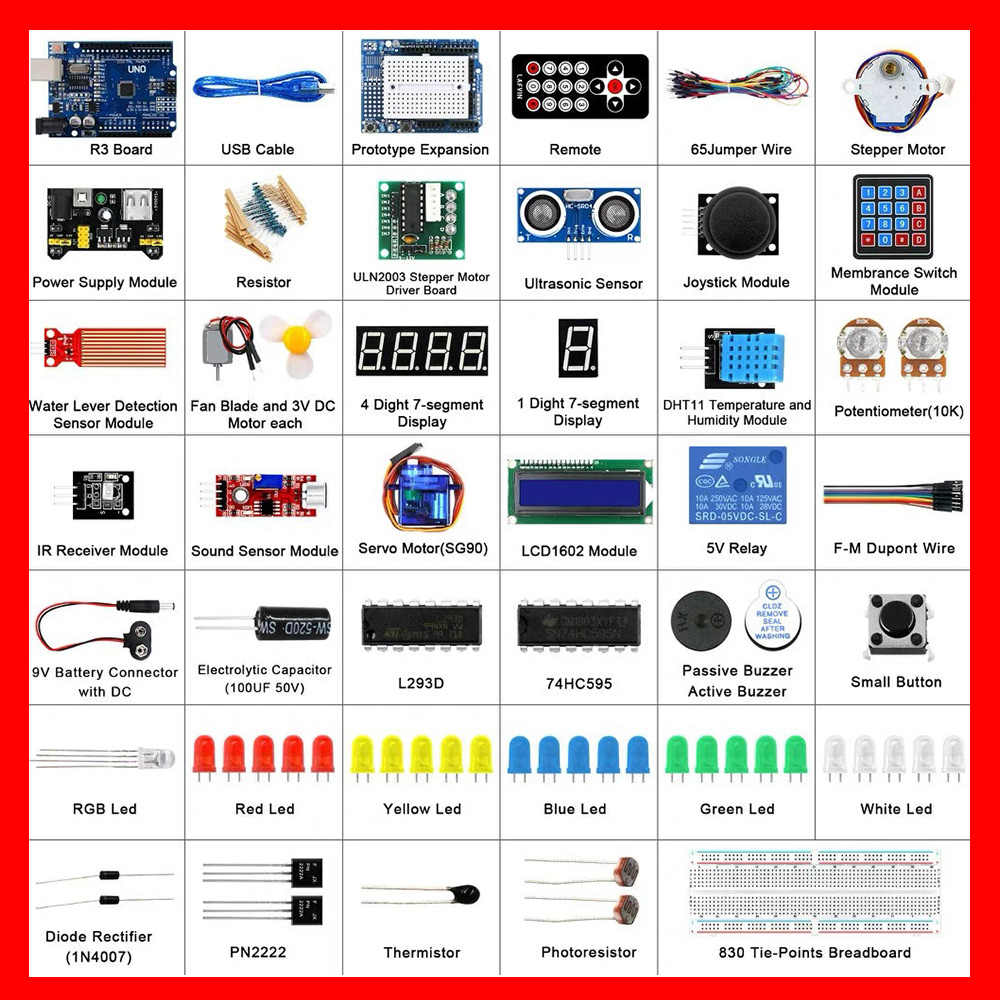 New RFID Electronics Starter S - огляд і ціна Arduino Uno Starter Kit