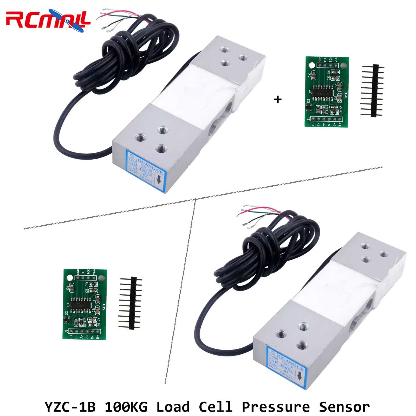 YZC-1B 100KG Load Cell Weight  - огляд і ціна Diy Electronics Load Cell