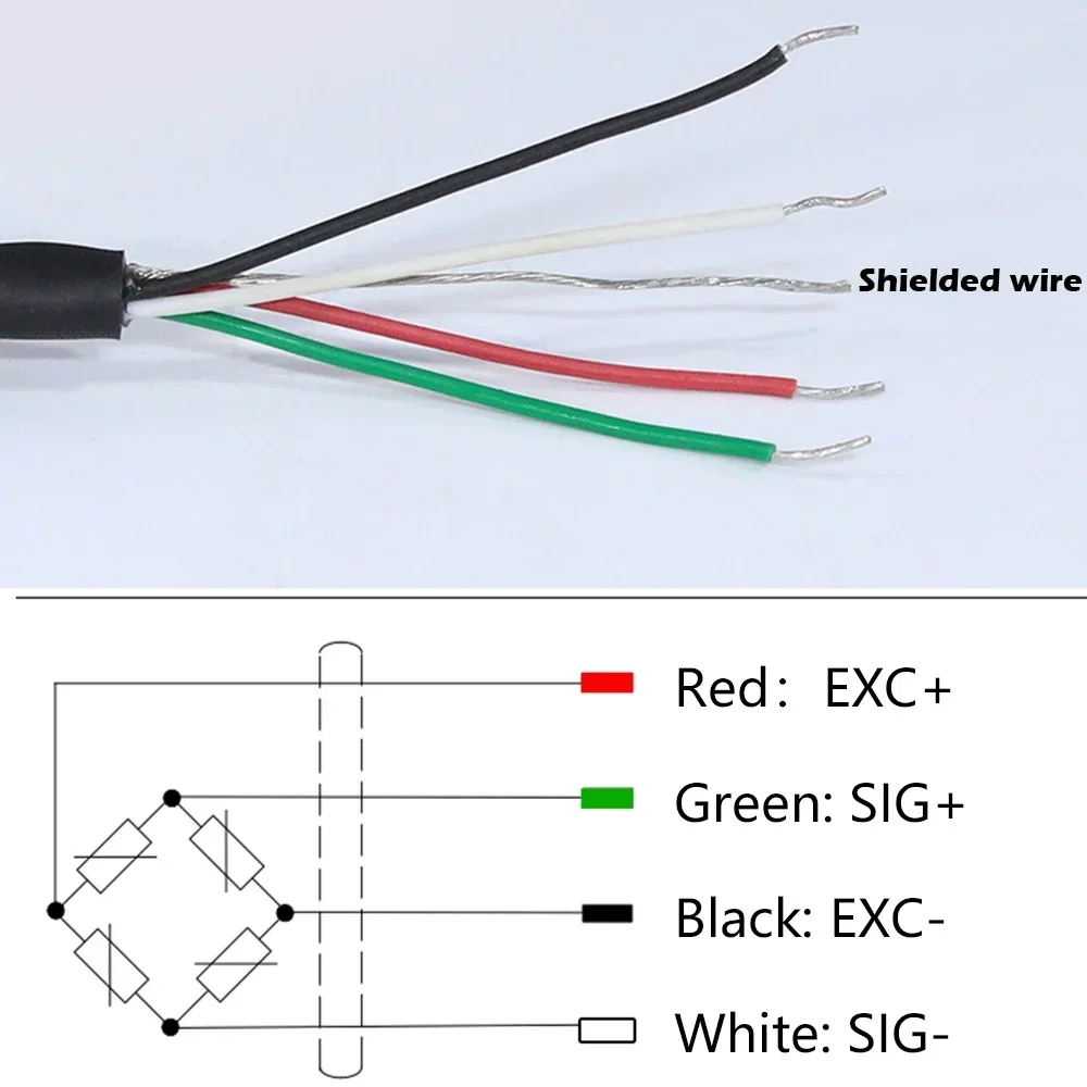 YZC-1B 100KG Load Cell Weight  - огляд і ціна Diy Electronics Load Cell