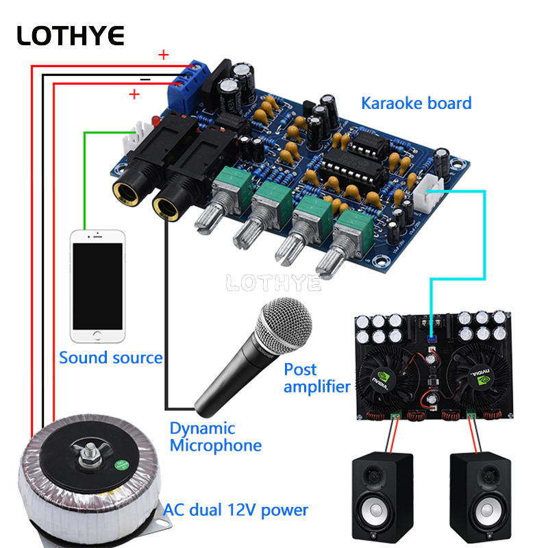 PT2399 Microphone Amplifier Bo - огляд і ціна Diy Electronics Board