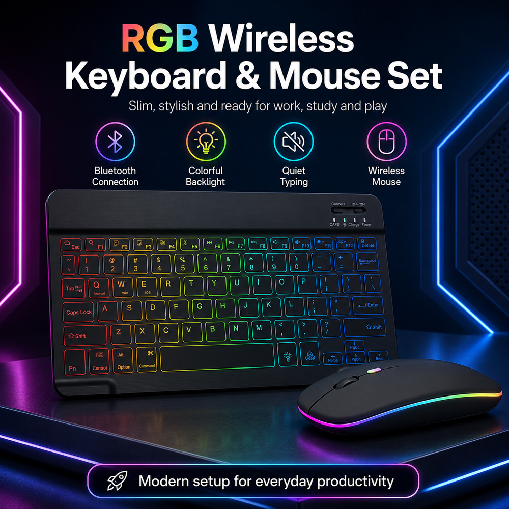 New Ultra Slim Portable 7 Colo - огляд і ціна Diy Mouse Electronics