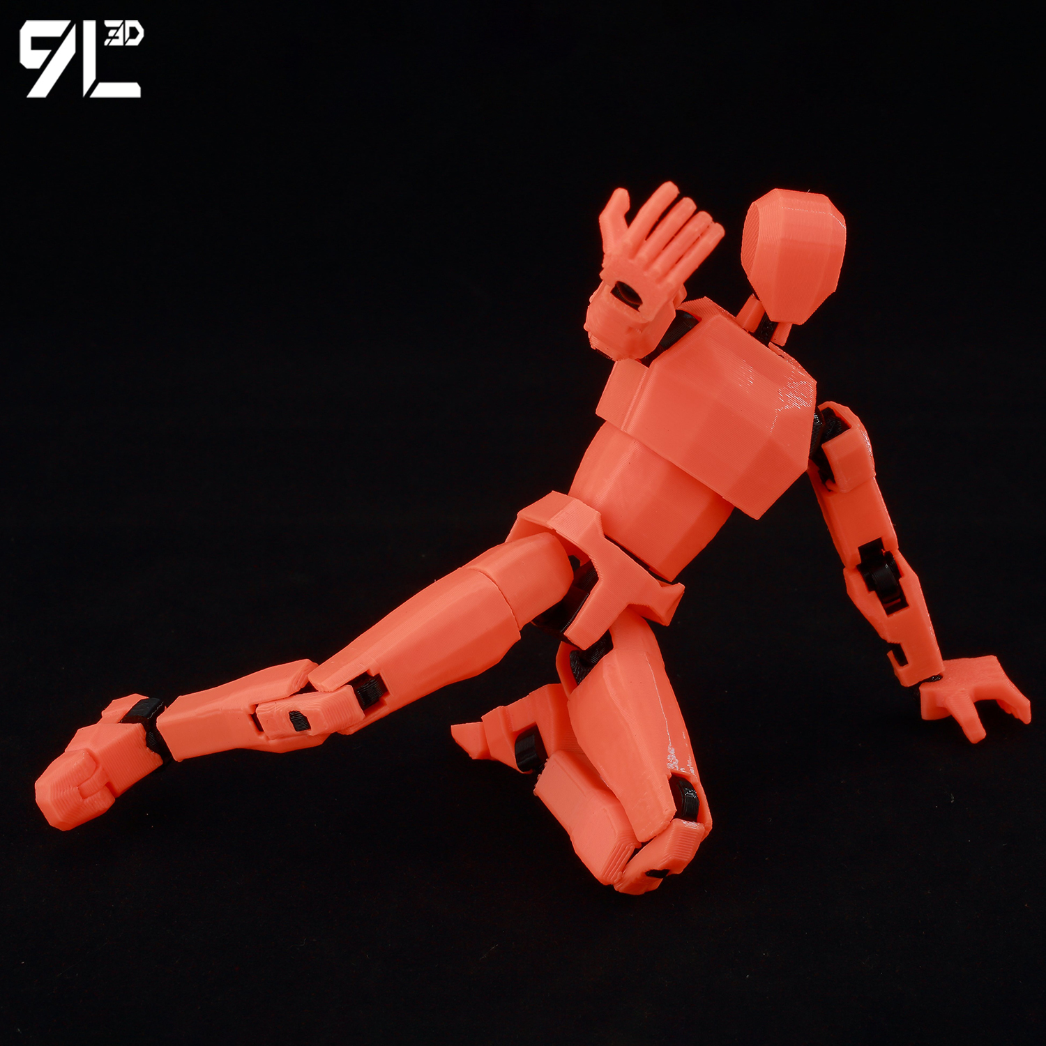 9L 3D Printed Articulated Dumm - огляд і ціна Diy Robot Electronics Kit