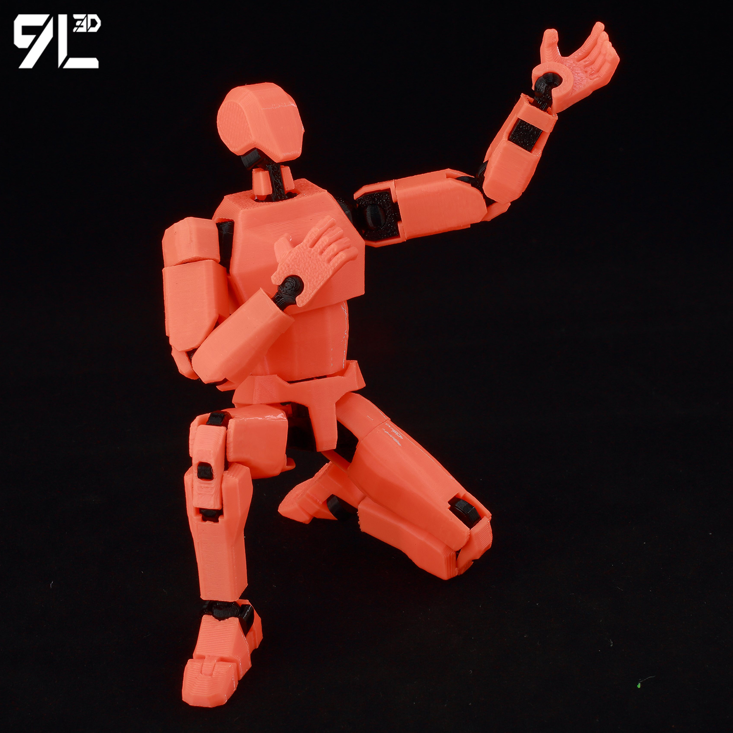 9L 3D Printed Articulated Dumm - огляд і ціна Diy Robot Electronics Kit