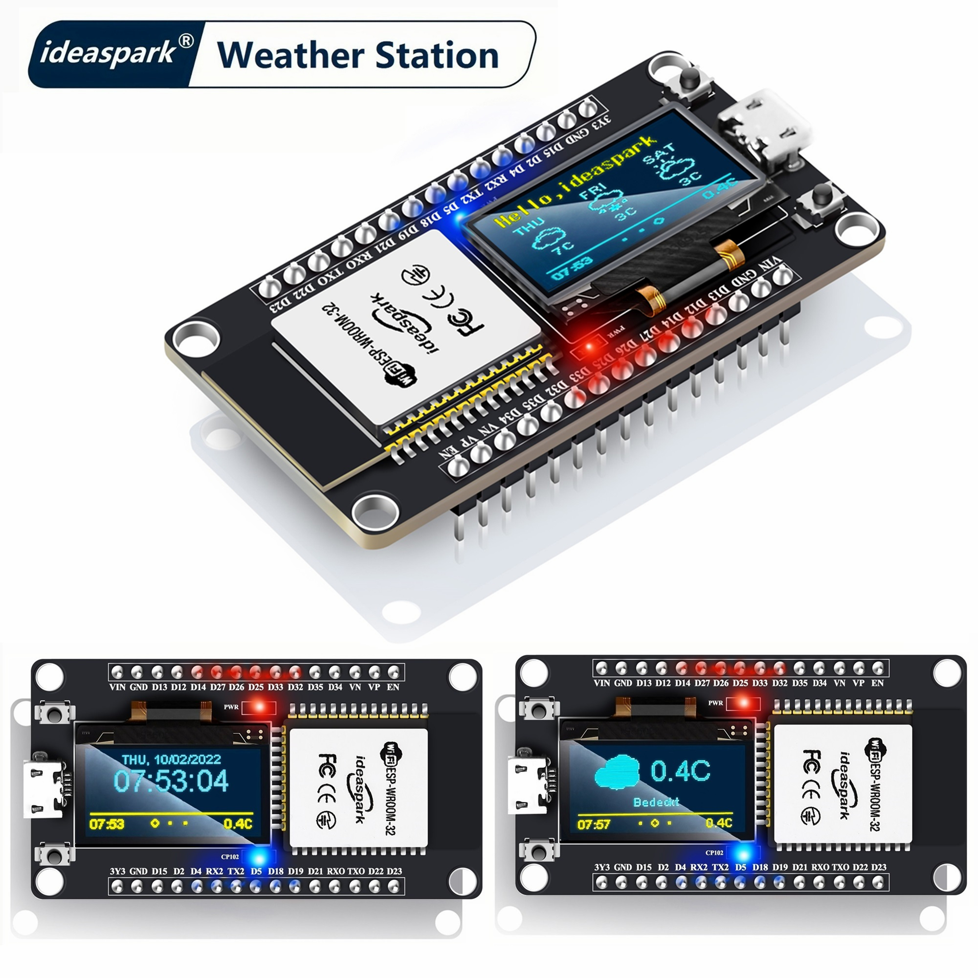 ESP32 Weather Station Weather  - огляд і ціна Arduino Uno Starter Kit