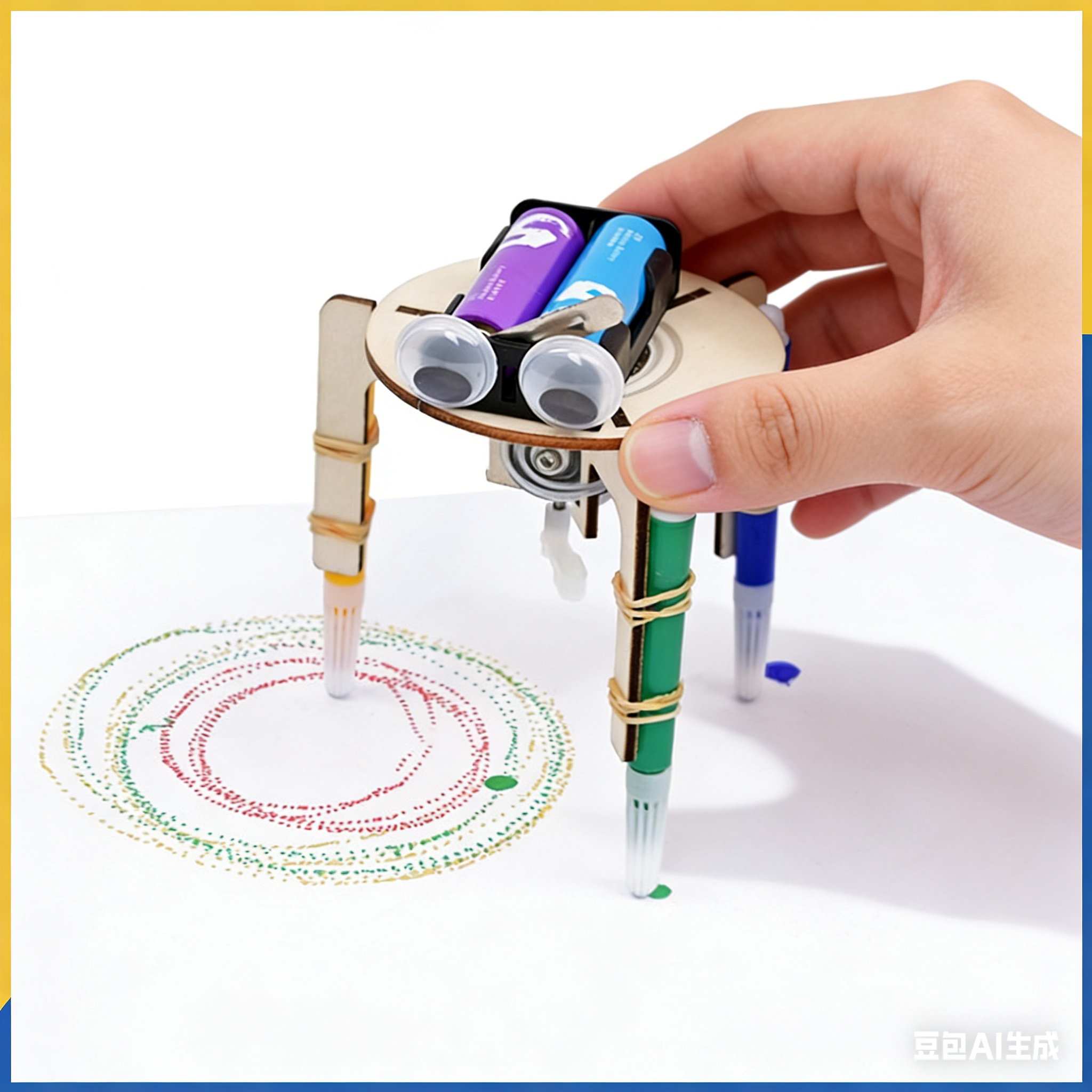 DIY Electric Vibration Graffit - огляд і ціна Diy Robot Electronics Kit