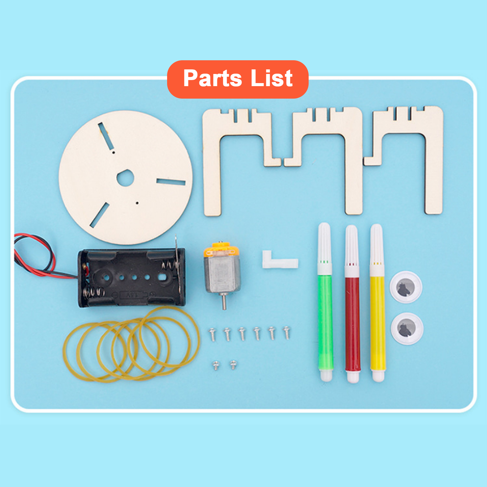 DIY Electric Vibration Graffit - огляд і ціна Diy Robot Electronics Kit