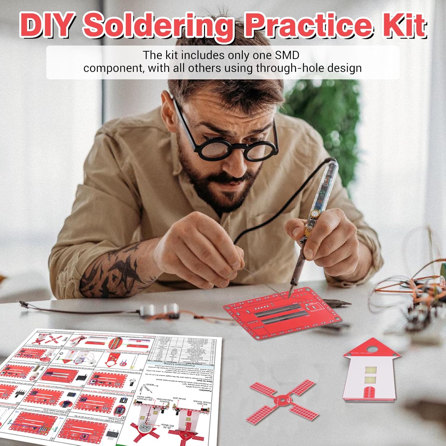 DIY Electronic Windmill Kit So - огляд і ціна Diy Electronics Projects For Beginners
