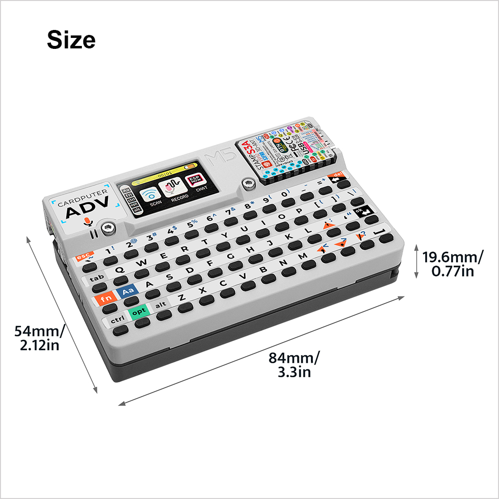 M5Stack Cardputer-Adv Programm - огляд і ціна Diy Audio Electronics Kit