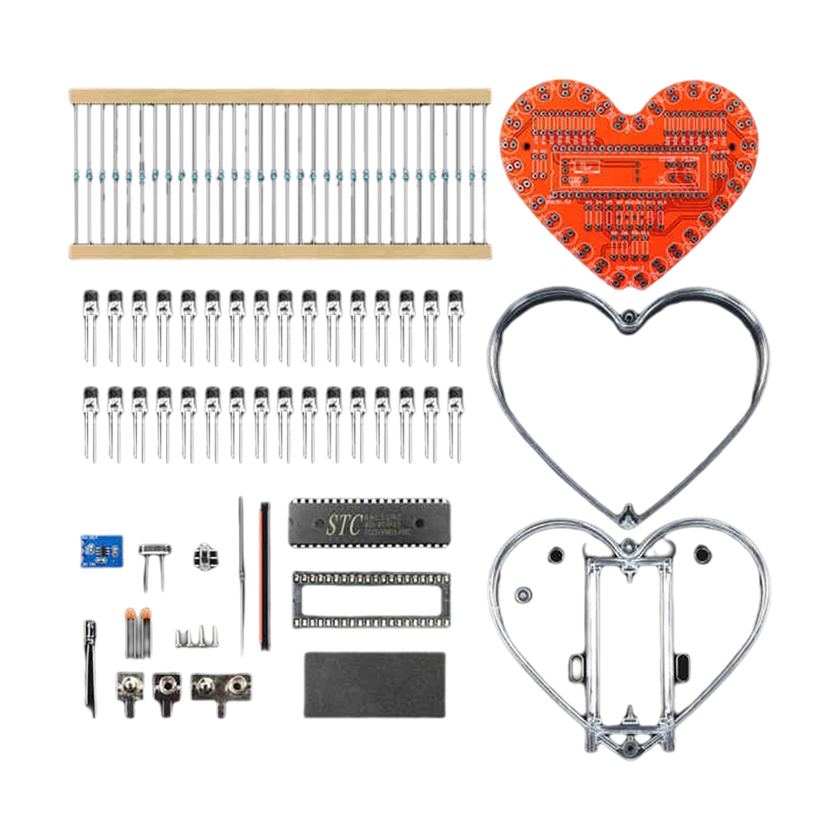DT262/Soldering Practice Kit,  - огляд і ціна Diy Electronics Projects For Beginners
