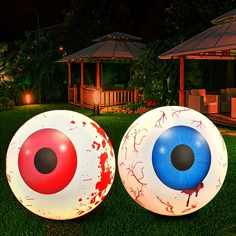 Halloween Inflatable Eyeballs  - огляд і ціна Diy Halloween Electronics