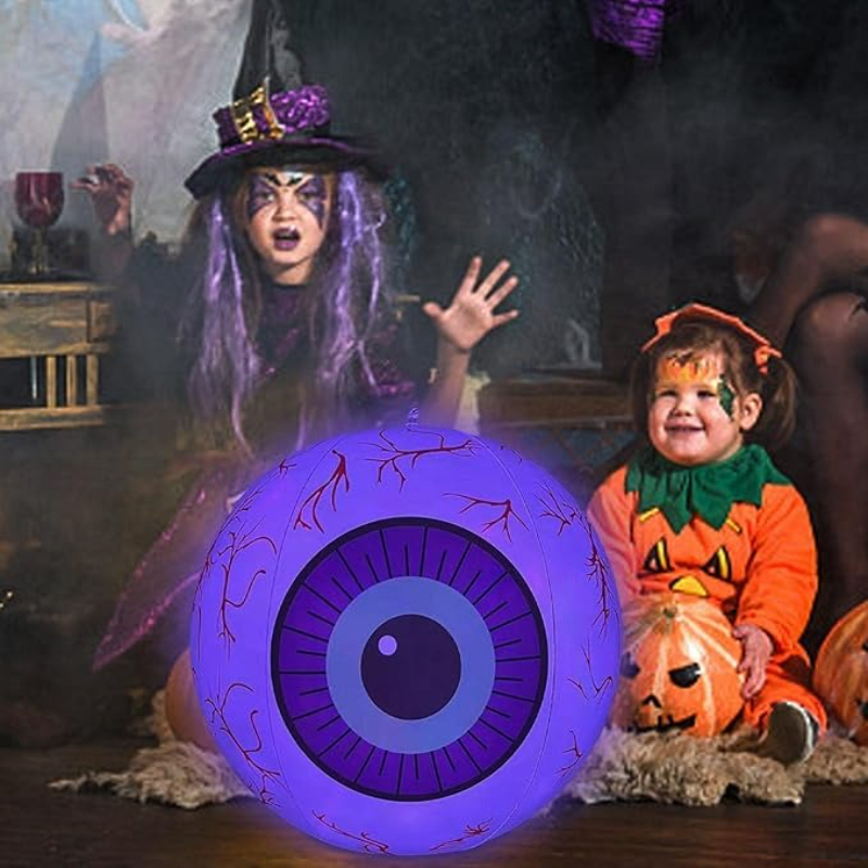 Halloween Inflatable Eyeballs  - огляд і ціна Diy Halloween Electronics
