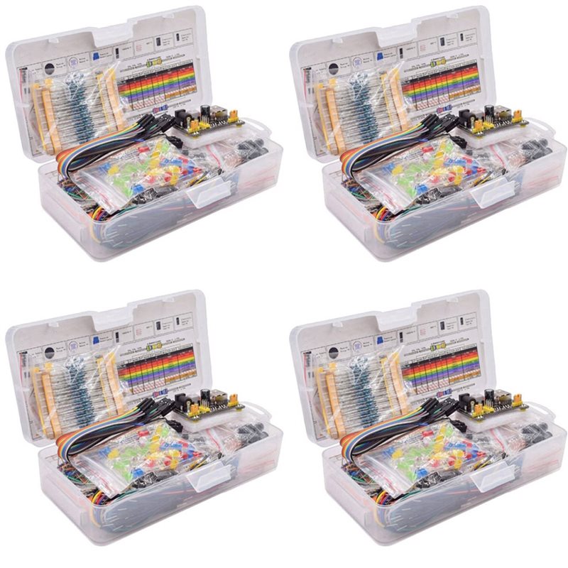 JABS-4X New Breadboard Set Ele - огляд і ціна Arduino Uno Starter Kit