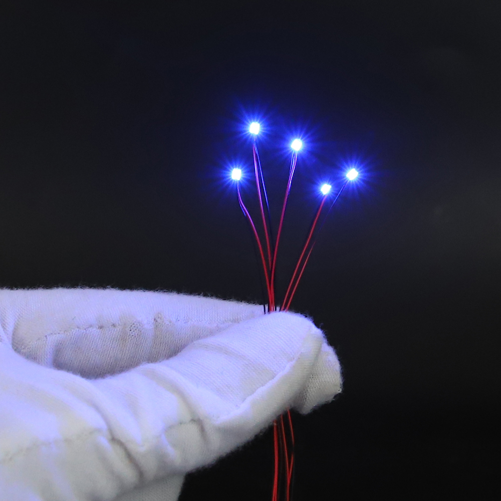 10pcs/Set Micro LED Lamp Chips - огляд і ціна Diy Electronics For Kids