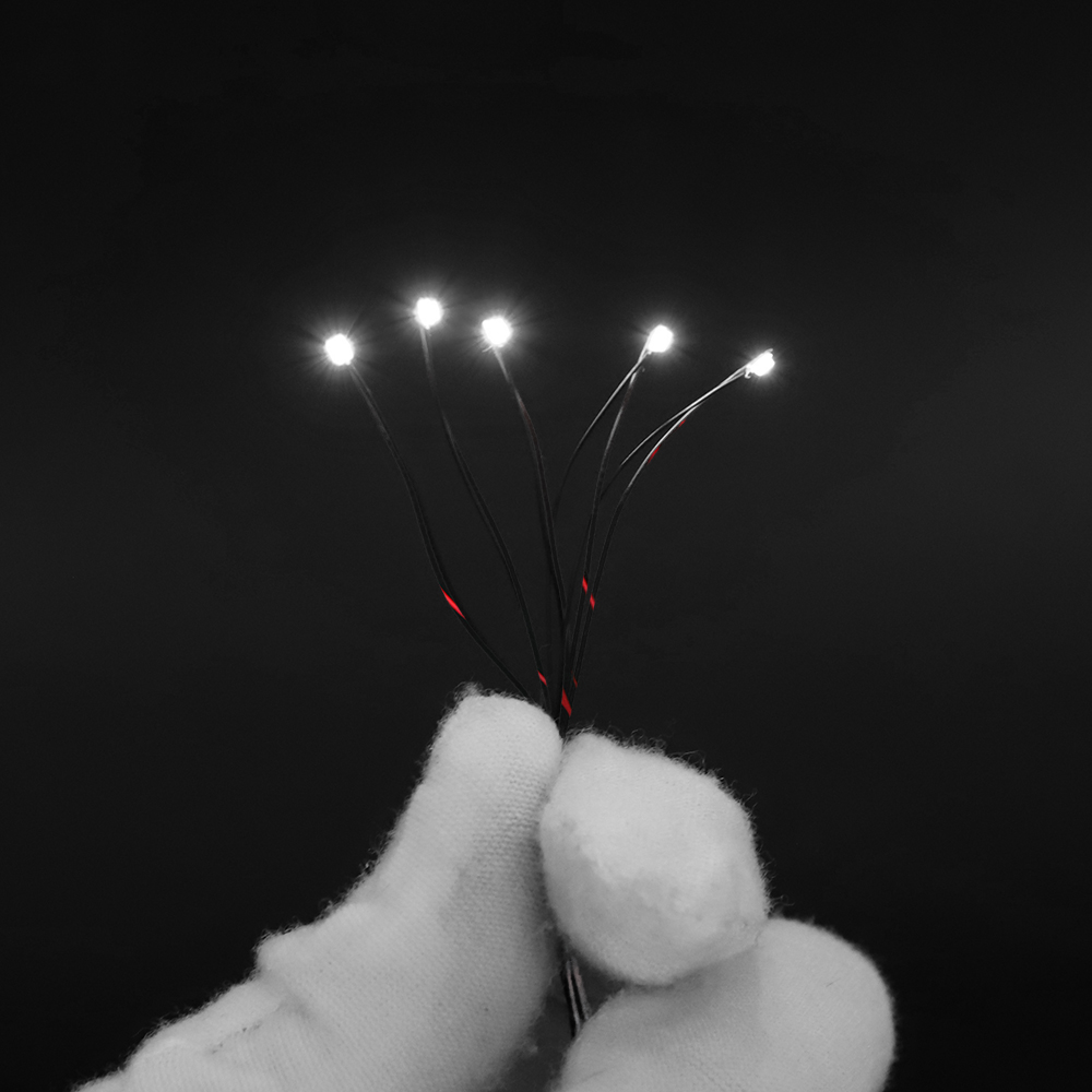 10pcs/Set Micro LED Lamp Chips - огляд і ціна Diy Electronics For Kids