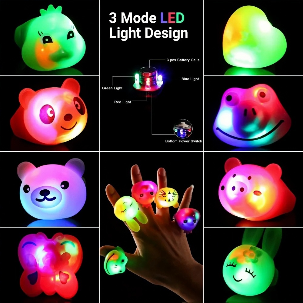 10/20 Pcs Cartoon LED Luminous - огляд і ціна Diy Halloween Electronics