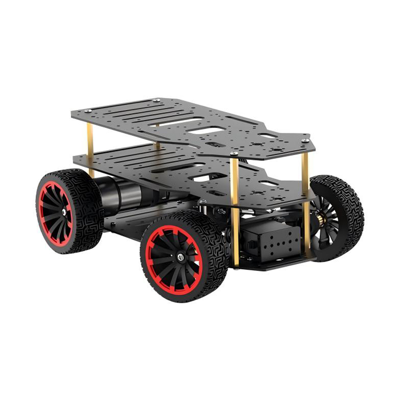5KG Load 4WD Robot Car Metal A - огляд і ціна Diy Robot Electronics Kit