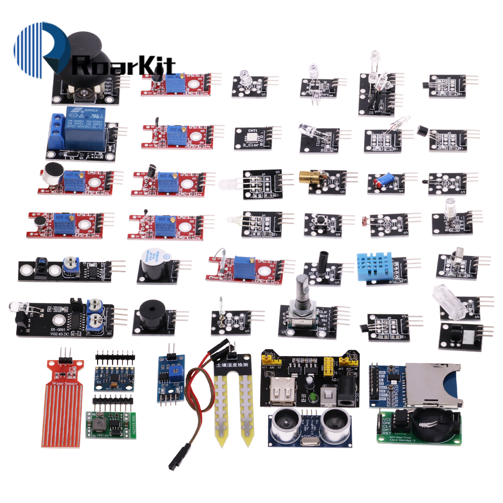 45 in 1 Sensors Modules For Ar - огляд і ціна Arduino Uno Starter Kit