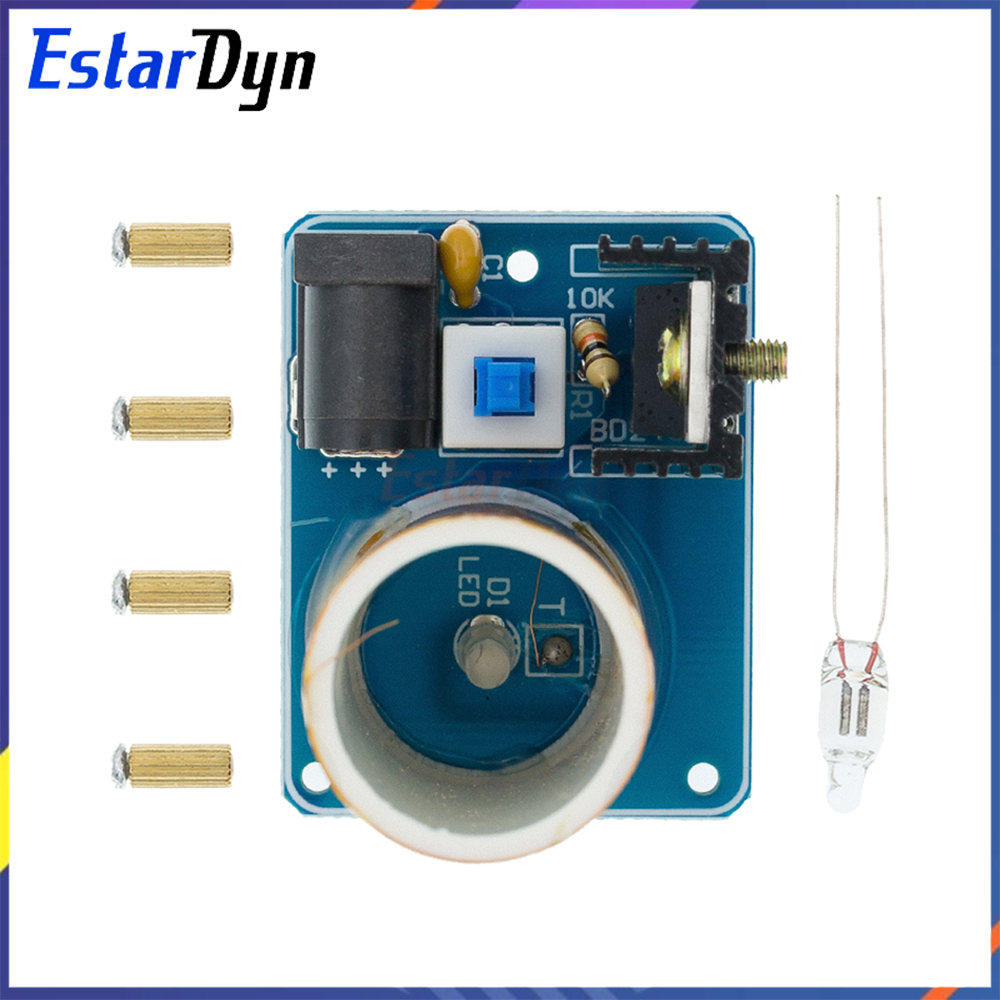 BD243C Mini Tesla Coil Kit DIY - огляд і ціна Diy Electronics Projects For Beginners