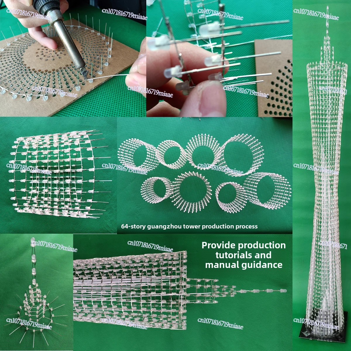 64-Floor Canton Tower DIY Kit  - огляд і ціна Diy Electronics Supplies