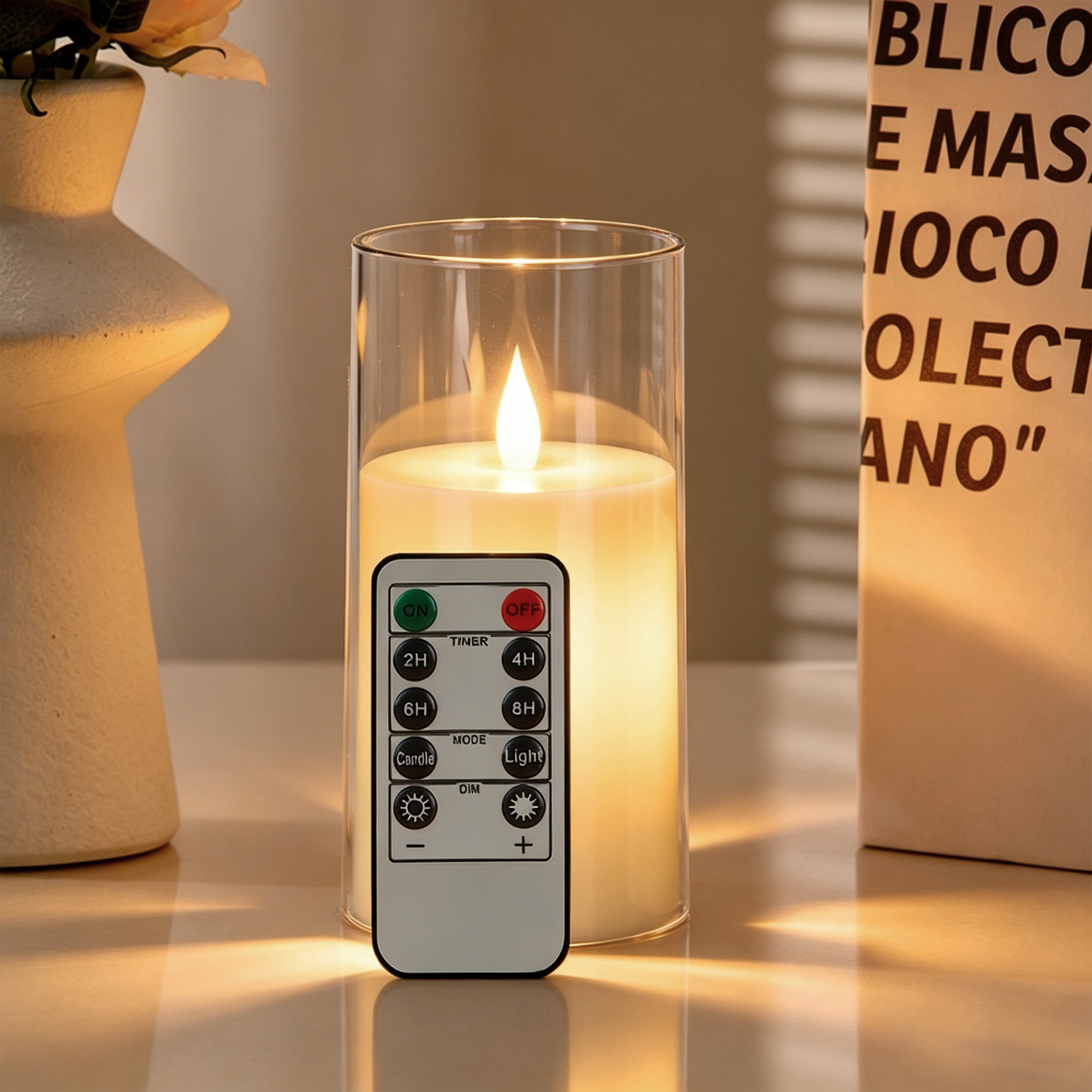 3-Piece LED Flame-Free Candle  - огляд і ціна Diy Halloween Electronics