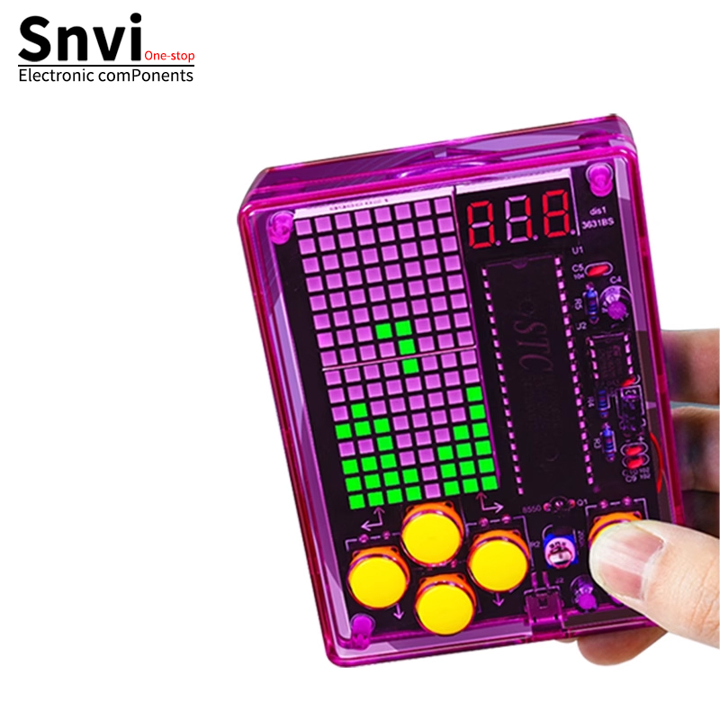 Snvi DIY Pixel Game Console Ki - огляд і ціна Diy Electronics For Kids
